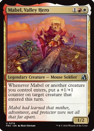 Mabel, Valley Hero (FRA-274) [Reality Fracture] | Shuffle n Cut Hobbies & Games