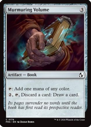 Murmuring Volume (FRA-174) [Reality Fracture] Foil | Shuffle n Cut Hobbies & Games