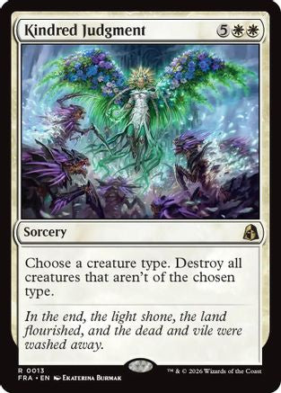 Kindred Judgment (FRA-013) [Reality Fracture] Foil | Shuffle n Cut Hobbies & Games