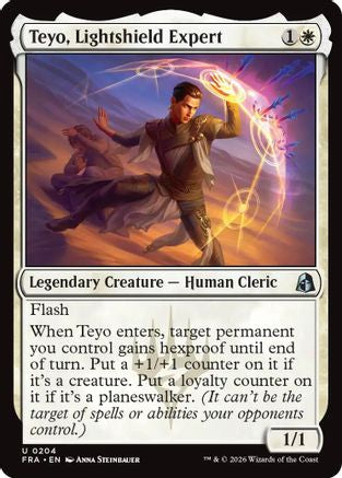 Teyo, Lightshield Expert (FRA-204) [Reality Fracture] Foil | Shuffle n Cut Hobbies & Games