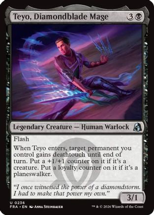 Teyo, Diamondblade Mage (FRA-236) [Reality Fracture] | Shuffle n Cut Hobbies & Games