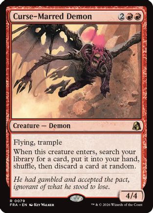 Curse-Marred Demon (FRA-079) [Reality Fracture] | Shuffle n Cut Hobbies & Games