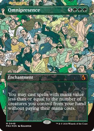 Omnipresence (Borderless) (FRA-448) [Reality Fracture] Foil | Shuffle n Cut Hobbies & Games