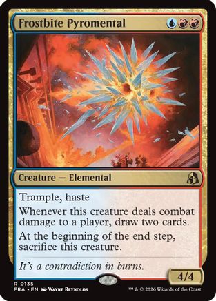 Frostbite Pyromental (FRA-135) [Reality Fracture] Foil | Shuffle n Cut Hobbies & Games