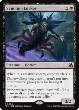 Sanctum Lurker (FRA-064) [Reality Fracture] Foil | Shuffle n Cut Hobbies & Games