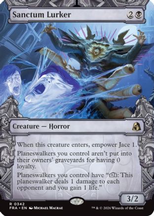 Sanctum Lurker (Showcase) (FRA-342) [Reality Fracture] | Shuffle n Cut Hobbies & Games