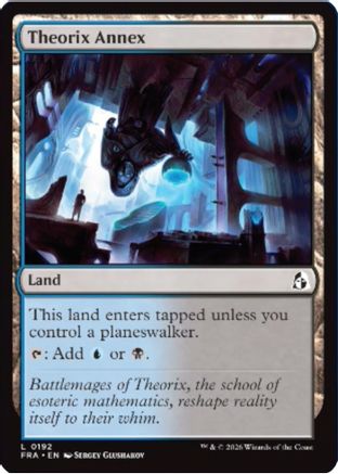 Theorix Annex (FRA-192) [Reality Fracture] Foil | Shuffle n Cut Hobbies & Games