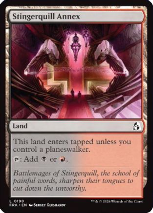 Stingerquill Annex (FRA-190) [Reality Fracture] Foil | Shuffle n Cut Hobbies & Games