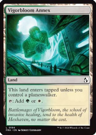Vigorbloom Annex (FRA-194) [Reality Fracture] Foil | Shuffle n Cut Hobbies & Games