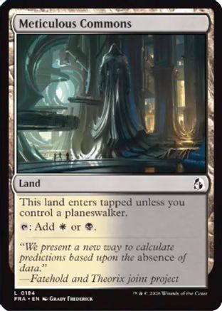 Meticulous Commons (FRA-184) [Reality Fracture] Foil | Shuffle n Cut Hobbies & Games