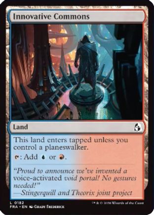 Innovative Commons (FRA-182) [Reality Fracture] Foil | Shuffle n Cut Hobbies & Games
