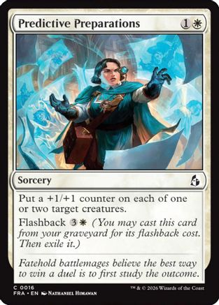 Predictive Preparations (FRA-016) [Reality Fracture] Foil | Shuffle n Cut Hobbies & Games