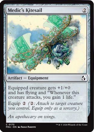 Medic's Kitesail (FRA-173) [Reality Fracture] Foil | Shuffle n Cut Hobbies & Games