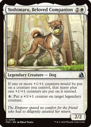 Yoshimaru, Beloved Companion (FRA-209) [Reality Fracture] Foil | Shuffle n Cut Hobbies & Games