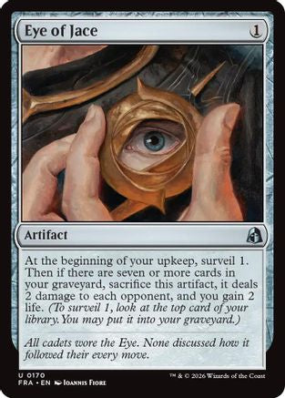 Eye of Jace (FRA-170) [Reality Fracture] Foil | Shuffle n Cut Hobbies & Games