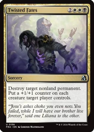 Twisted Fates (FRA-158) [Reality Fracture] Foil | Shuffle n Cut Hobbies & Games