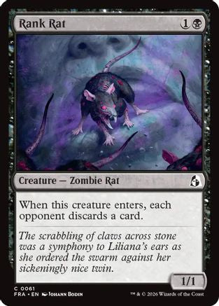 Rank Rat (FRA-061) [Reality Fracture] Foil | Shuffle n Cut Hobbies & Games