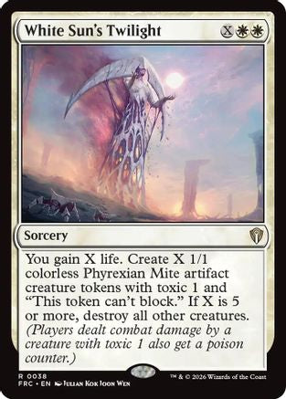 White Sun's Twilight (038) [Commander: Reality Fracture] | Shuffle n Cut Hobbies & Games
