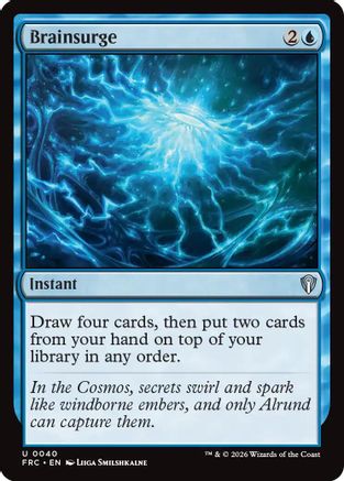 Brainsurge (040) [Commander: Reality Fracture] | Shuffle n Cut Hobbies & Games