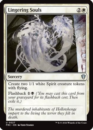 Lingering Souls (027) [Commander: Reality Fracture] | Shuffle n Cut Hobbies & Games