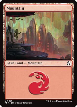 Mountain (FRA-288) [Reality Fracture] Foil | Shuffle n Cut Hobbies & Games