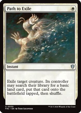 Path to Exile (030) [Commander: Reality Fracture] | Shuffle n Cut Hobbies & Games