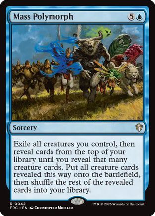 Mass Polymorph (042) [Commander: Reality Fracture] | Shuffle n Cut Hobbies & Games