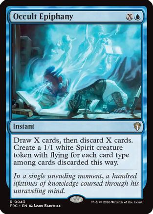 Occult Epiphany (043) [Commander: Reality Fracture] | Shuffle n Cut Hobbies & Games