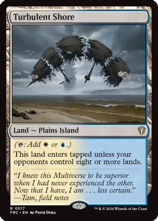 Turbulent Shore (017) [Commander: Reality Fracture] | Shuffle n Cut Hobbies & Games