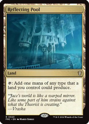 Reflecting Pool (023) [Commander: Reality Fracture] | Shuffle n Cut Hobbies & Games