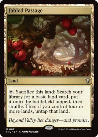 Fabled Passage (071) [Commander: Reality Fracture] | Shuffle n Cut Hobbies & Games