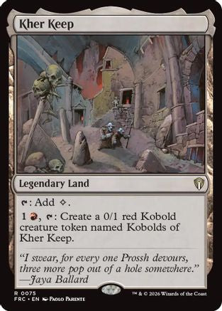 Kher Keep (075) [Commander: Reality Fracture] | Shuffle n Cut Hobbies & Games