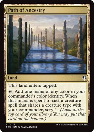 Path of Ancestry (077) [Commander: Reality Fracture] | Shuffle n Cut Hobbies & Games