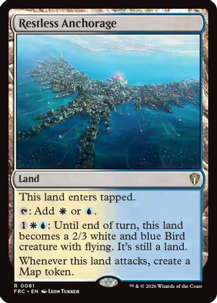 Restless Anchorage (081) [Commander: Reality Fracture] | Shuffle n Cut Hobbies & Games