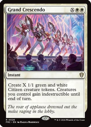 Grand Crescendo (026) [Commander: Reality Fracture] | Shuffle n Cut Hobbies & Games