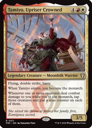 Tamiyo, Upriser Crowned (011) [Commander: Reality Fracture] | Shuffle n Cut Hobbies & Games