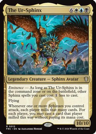The Ur-Sphinx (012) [Commander: Reality Fracture] | Shuffle n Cut Hobbies & Games
