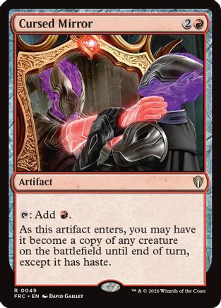Cursed Mirror (049) [Commander: Reality Fracture] | Shuffle n Cut Hobbies & Games