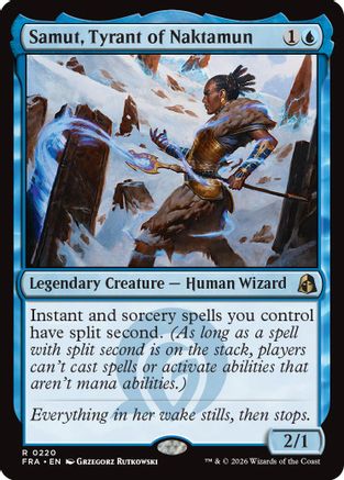 Samut, Tyrant of Naktamun (FRA-220) [Reality Fracture] Foil | Shuffle n Cut Hobbies & Games