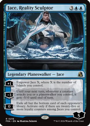 Jace, Reality Sculptor (FRA-216) [Reality Fracture] | Shuffle n Cut Hobbies & Games