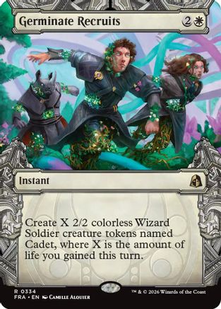 Germinate Recruits (Showcase) (FRA-334) [Reality Fracture] Foil | Shuffle n Cut Hobbies & Games