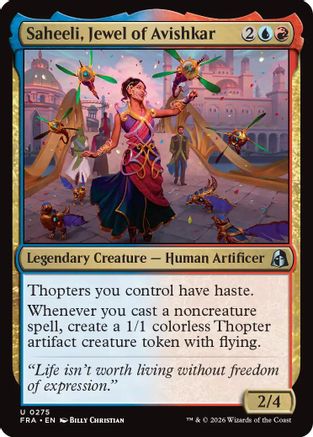 Saheeli, Jewel of Avishkar (FRA-275) [Reality Fracture] | Shuffle n Cut Hobbies & Games