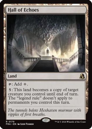 Hall of Echoes (FRA-179) [Reality Fracture] Foil | Shuffle n Cut Hobbies & Games