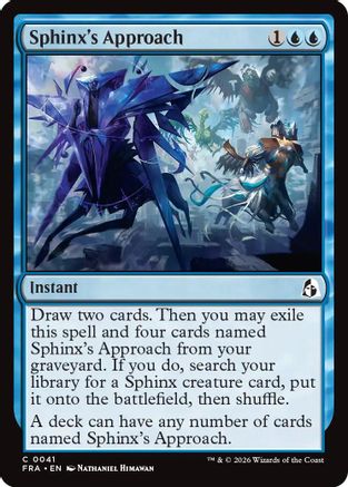 Sphinx's Approach (FRA-041) [Reality Fracture] | Shuffle n Cut Hobbies & Games