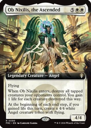 Ob Nixilis, the Ascended (Extended Art) (090) [Commander: Reality Fracture] | Shuffle n Cut Hobbies & Games