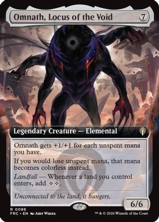 Omnath, Locus of the Void (Extended Art) (088) [Commander: Reality Fracture] | Shuffle n Cut Hobbies & Games
