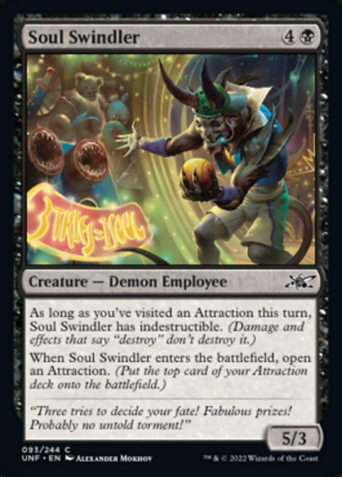 Soul Swindler [Unfinity] | Shuffle n Cut Hobbies & Games