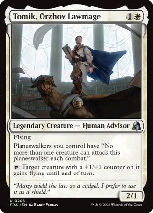 Tomik, Orzhov Lawmage (FRA-206) [Reality Fracture] | Shuffle n Cut Hobbies & Games