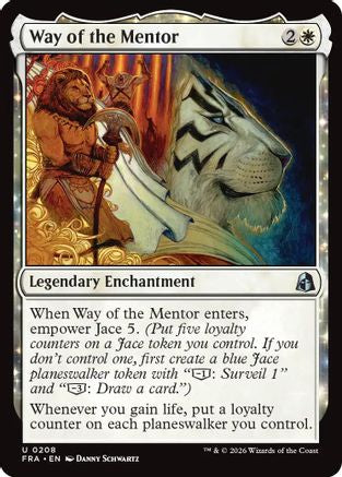 Way of the Mentor (FRA-208) [Reality Fracture] Foil | Shuffle n Cut Hobbies & Games
