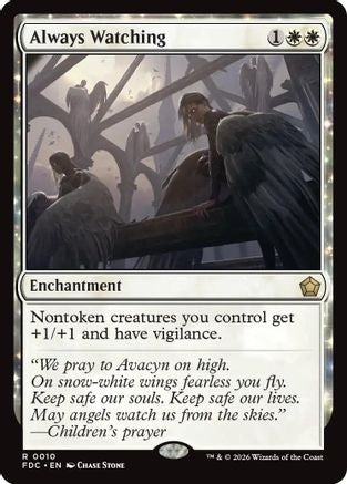 Always Watching (FDC-010) [Commander: Foundations] | Shuffle n Cut Hobbies & Games